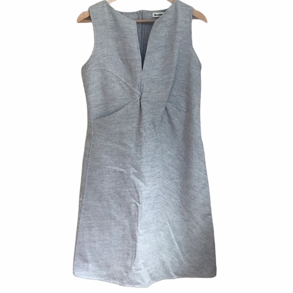 Jil Sander Dresses & Skirts - Jil Sander Wool Angora Blend Sleeveless Dress